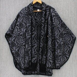 Novica Alpaca Blend Cardigan Womens One Size Multicolor Geometric Pattern